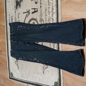 Bill Blass Jeanswear Embellished Jeans